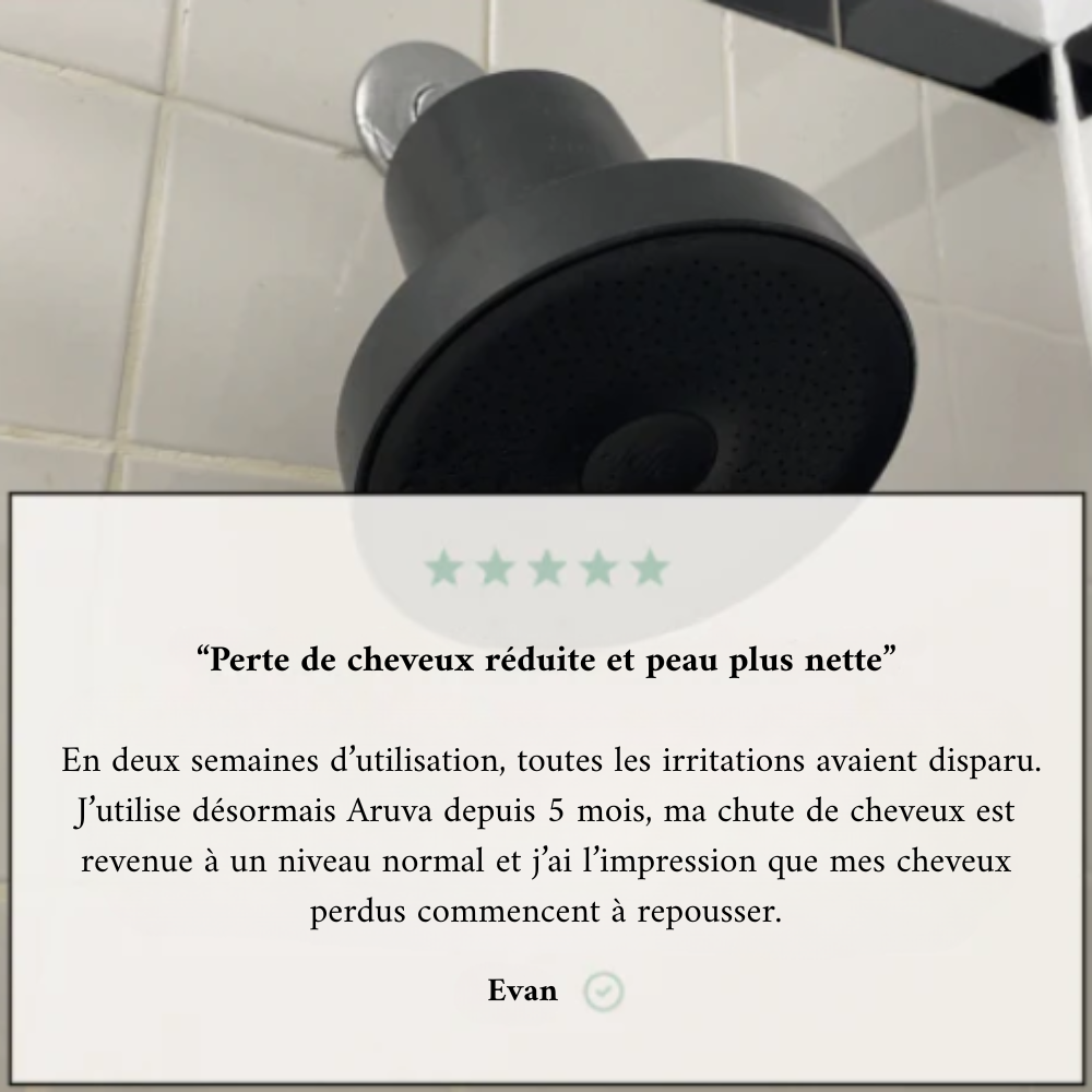 Pomme de Douche Filtrante