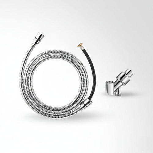 Ensemble d'un tuyau de douche de 1,5m et d'un support réglable